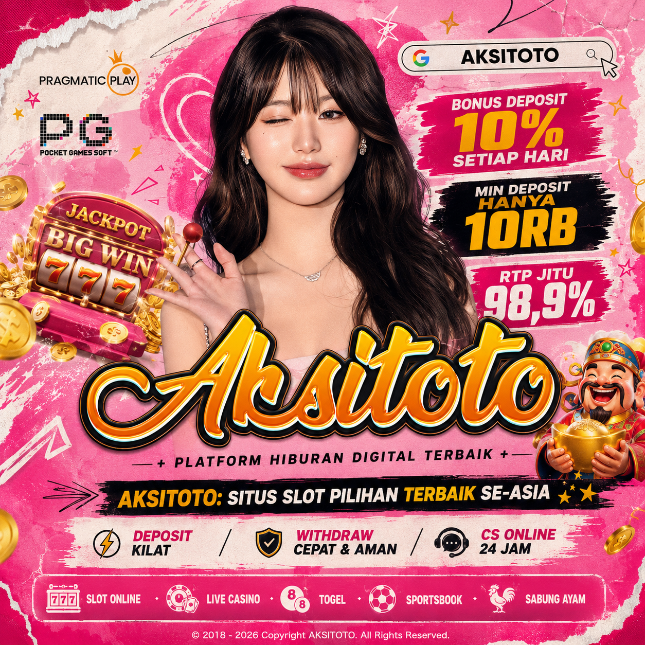 AKSITOTO Banner